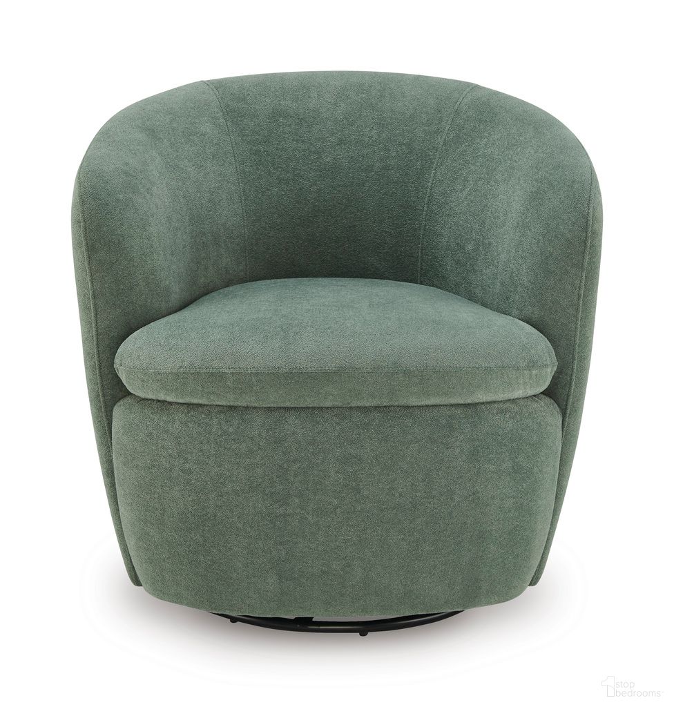 Leemont Swivel Accent Chair In Juniper
