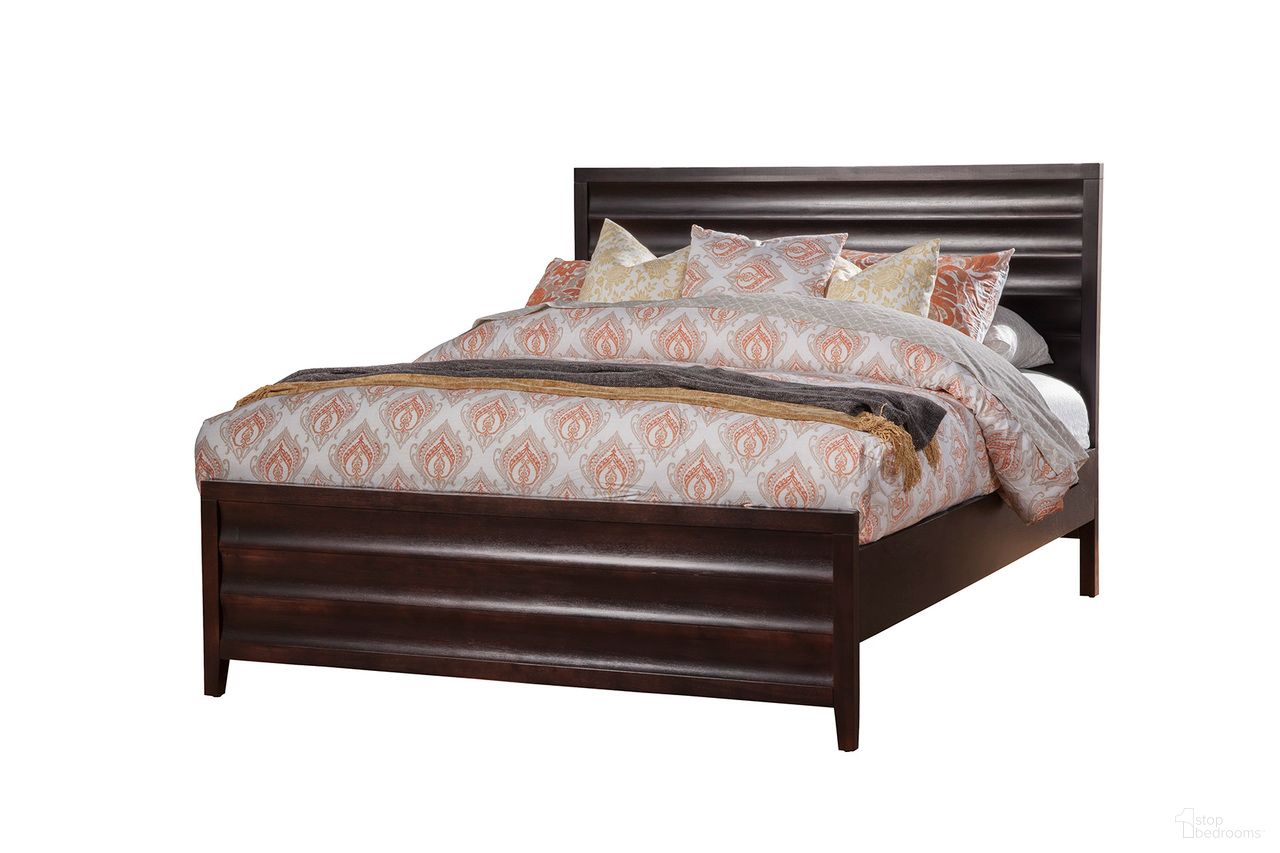 The appearance of Legacy Standard King Panel Bed In Black Cherry designed by Alpine in the modern / contemporary interior design. This black cherry piece of furniture was selected by 1StopBedrooms from Legacy Collection to add a touch of cosiness and style into your home. Sku: 1788-07EK. Bed Type: Panel Bed. Bed Size: King. Material: Mahogany.