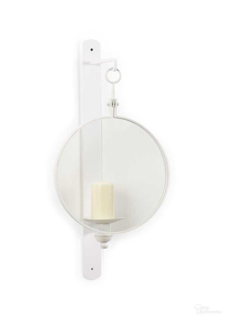 The appearance of Leggit Sconce In White and Cream designed by Chelsea House in the modern / contemporary interior design. This white/cream piece of furniture  was selected by 1StopBedrooms from Chelsea House Misc Collection to add a touch of cosiness and style into your home. Sku: 383861. Material: Iron.