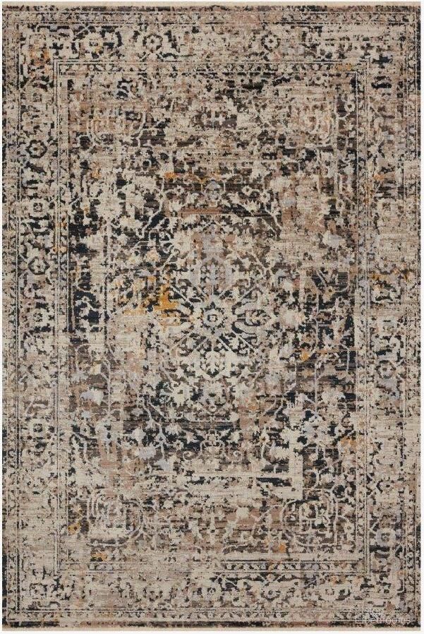 Leigh Charcoal/Taupe 2'7" x 10'10" Rug