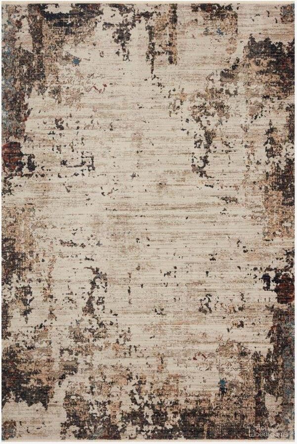 Leigh Ivory/Charcoal 1'6" x 1'6" Rug