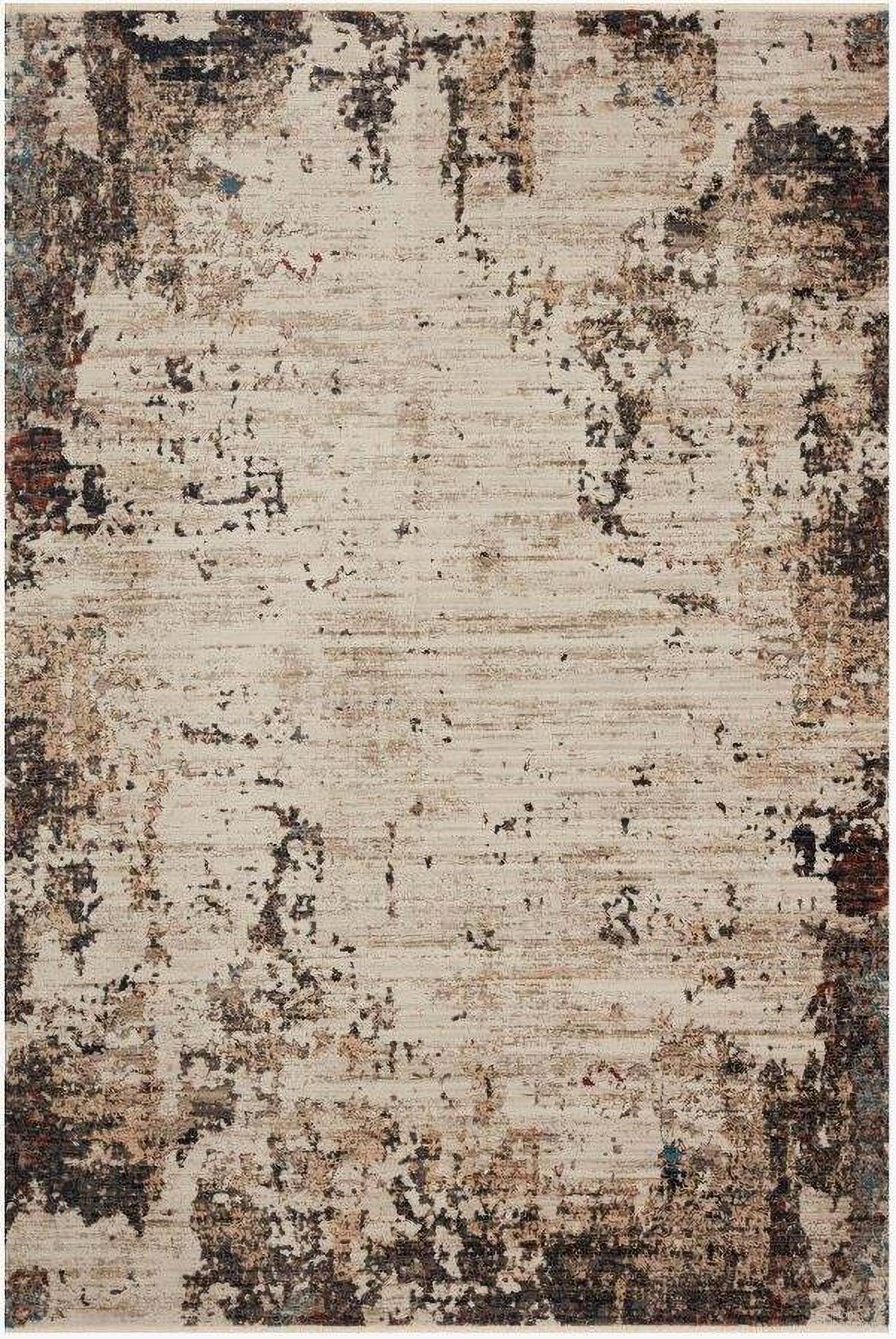 Leigh Ivory/Charcoal 6'7" x 9'6" Rug