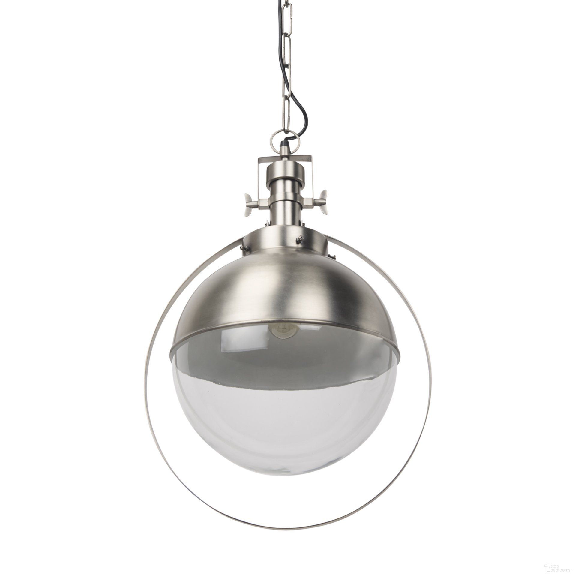 Leighton Pendant Light In Antique Nickel