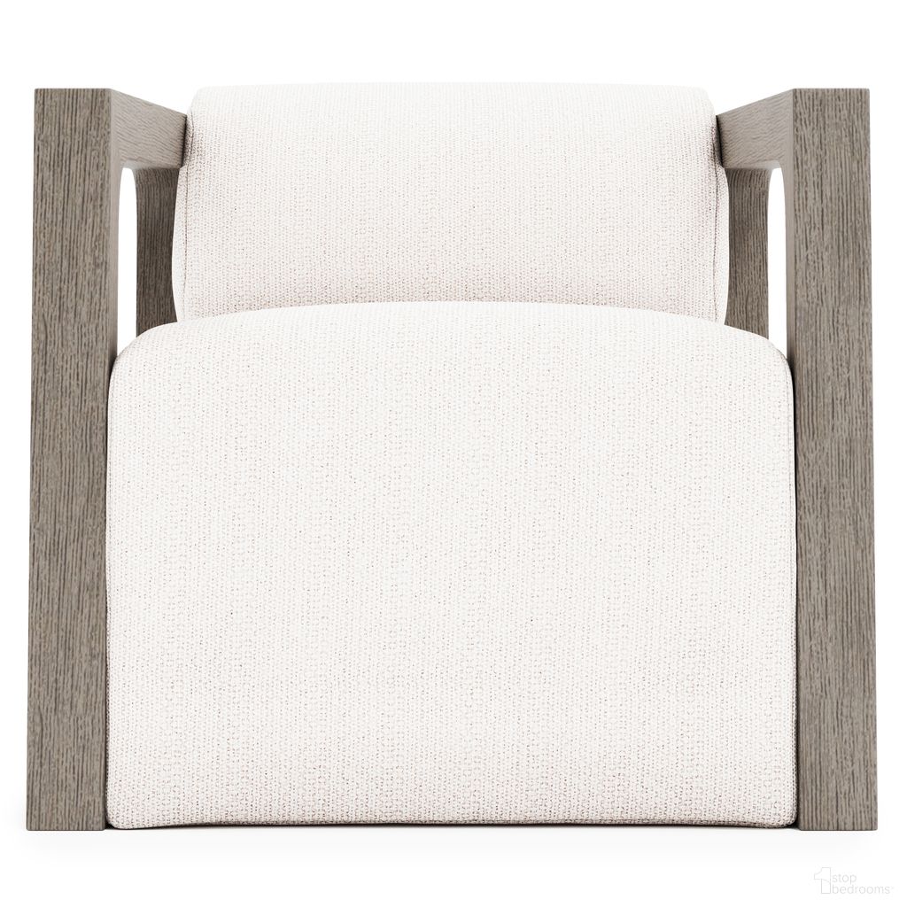 The appearance of Leilani Outdoor Swivel Chair In Cream and Brown designed by Bernhardt in the modern / contemporary interior design. This cream/brown piece of furniture was selected by 1StopBedrooms from Leilani Collection to add a touch of cosiness and style into your home. Sku: O4318SA. Material: Wood.