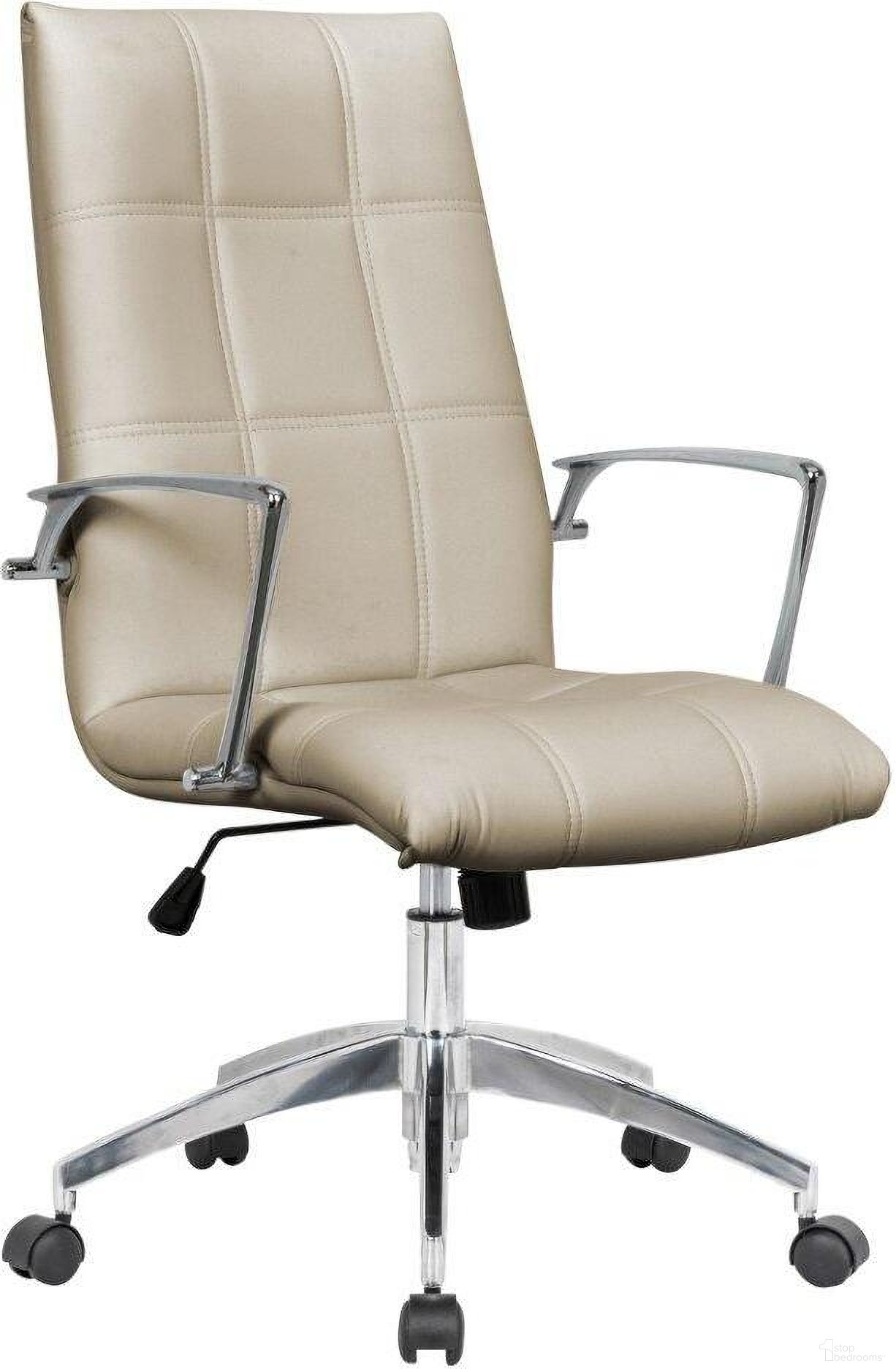 The appearance of LeisureMod Benmar Home Tan Leather Office Chair designed by LeisureMod in the modern / contemporary interior design. This tan piece of furniture was selected by 1StopBedrooms from Benmar Collection to add a touch of cosiness and style into your home. Sku: BO19TL. Material: Leather.