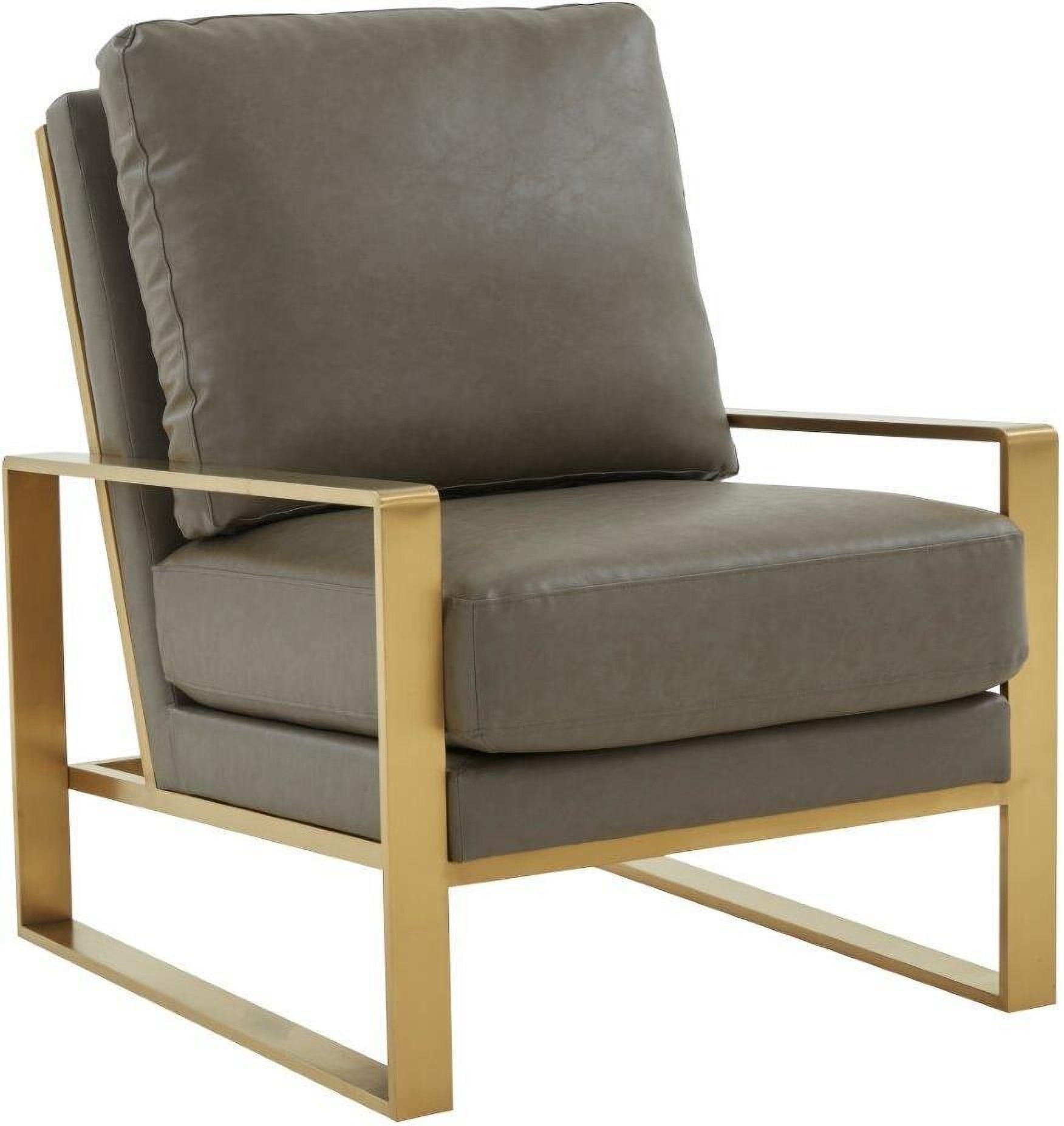 Accent chair gold frame hot sale