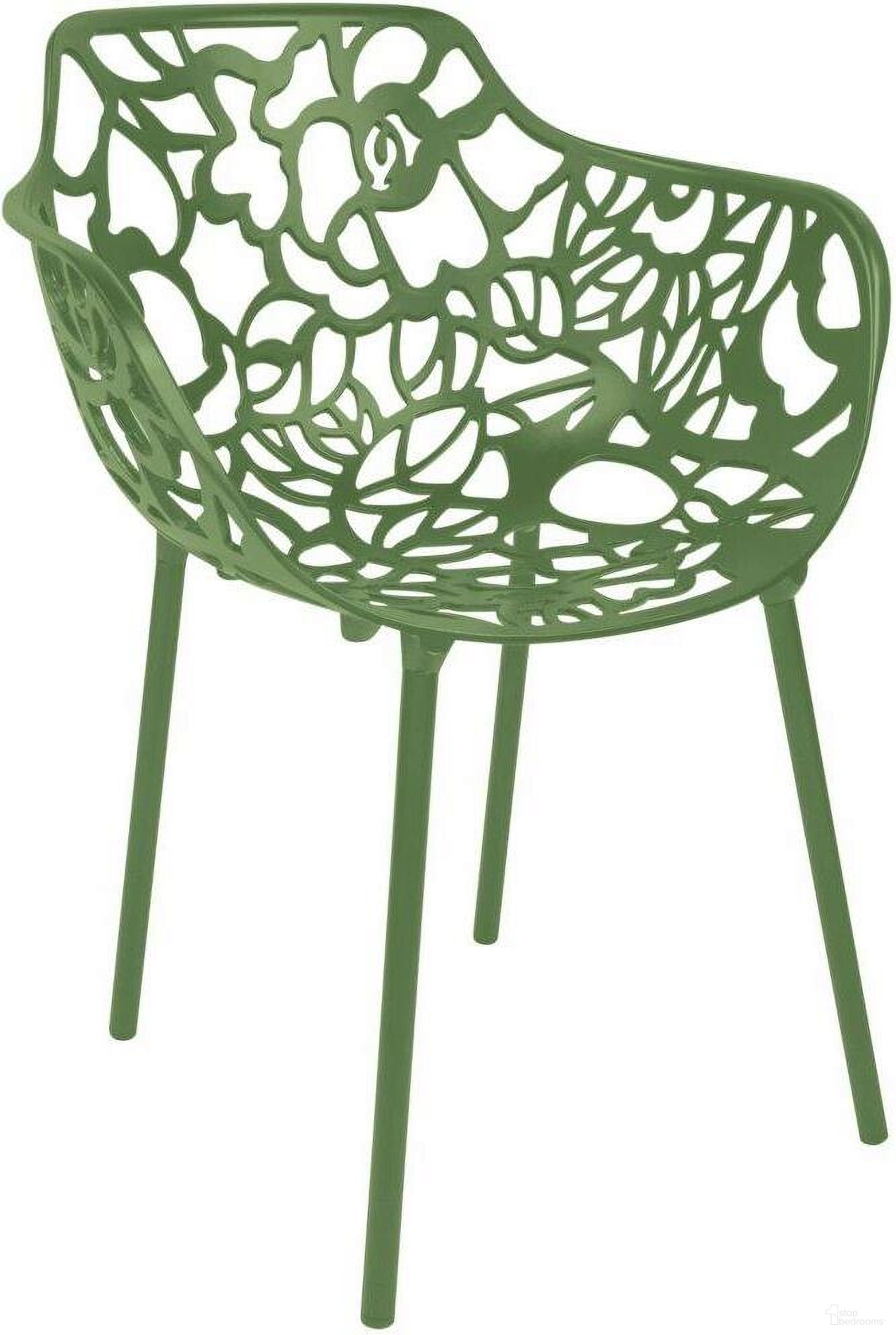 The appearance of Modern Devon Aluminum Chair In Green designed by LeisureMod in the modern / contemporary interior design. This green piece of furniture was selected by 1StopBedrooms from Modern Collection to add a touch of cosiness and style into your home. Sku: DCA23G. Material: Aluminum.