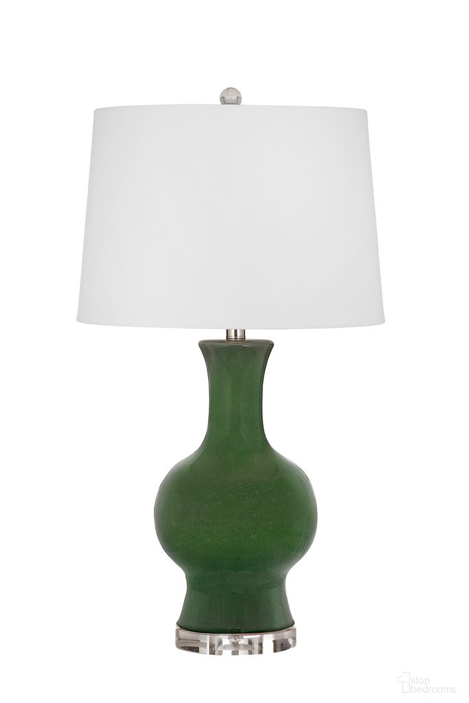 Leithen Table Lamp In Green