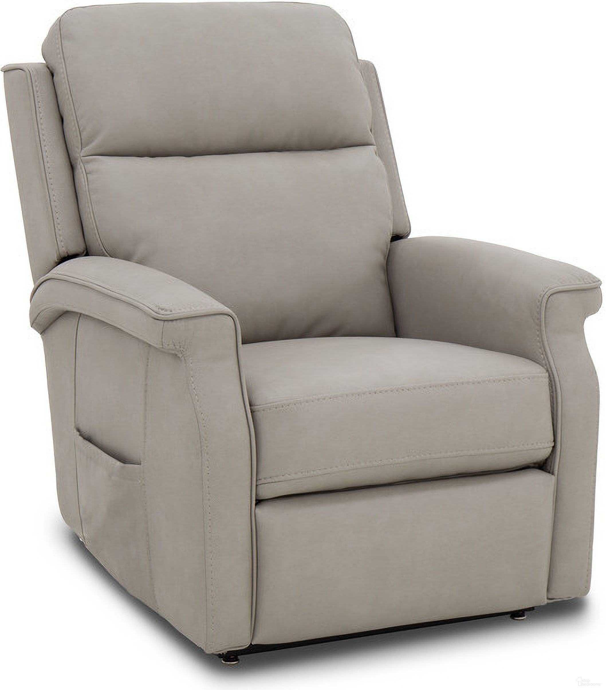 The appearance of Lena Power Lift Recliner with Power Head Rest, Power Lumbar and 2 Zone Heat In Dove designed by BarcaLounger in the interior design. This dove piece of furniture was selected by 1StopBedrooms from Lena Collection to add a touch of cosiness and style into your home. Sku: 23PHLH1443214493. Material: Performance Fabric.