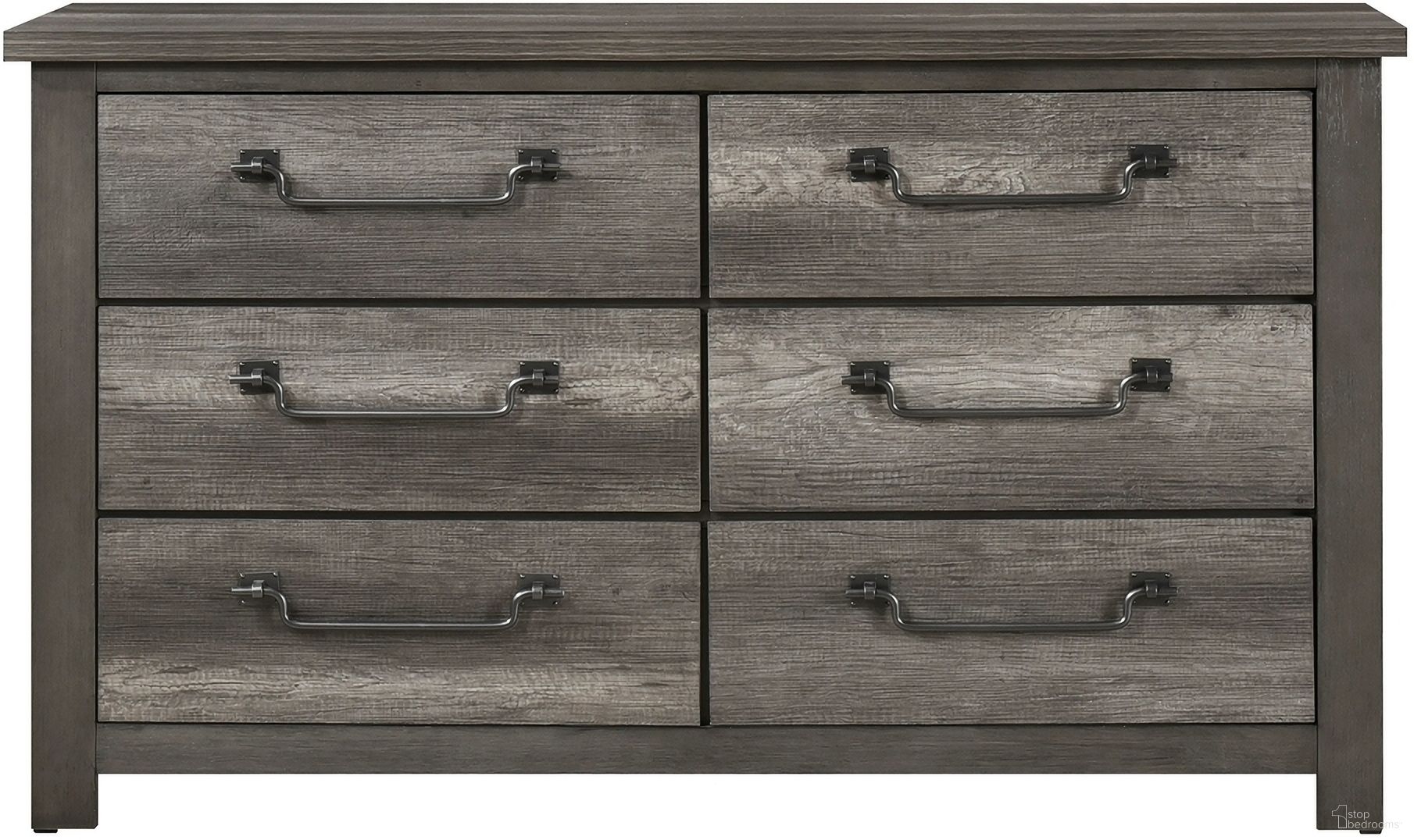 The appearance of Lenior Dresser In Gray designed by Homelegance in the industrial interior design. This gray piece of furniture  was selected by 1StopBedrooms from Lenior Collection to add a touch of cosiness and style into your home. Sku: 1342-5. Material: Melamine.