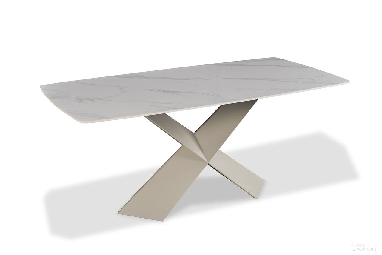 The appearance of Lenvik Dining Table In Brown and White designed by Furniture of America in the modern / contemporary interior design. This white and brown piece of furniture was selected by 1StopBedrooms from Lenvik Collection to add a touch of cosiness and style into your home. Sku: FM3700BR-T-1;FM3700BR-T-2;FM3700BR-T-3. Table Base Style: Pedestal. Material: Fabric. Table Top Shape: Rectangular. Size: 35" x 71".