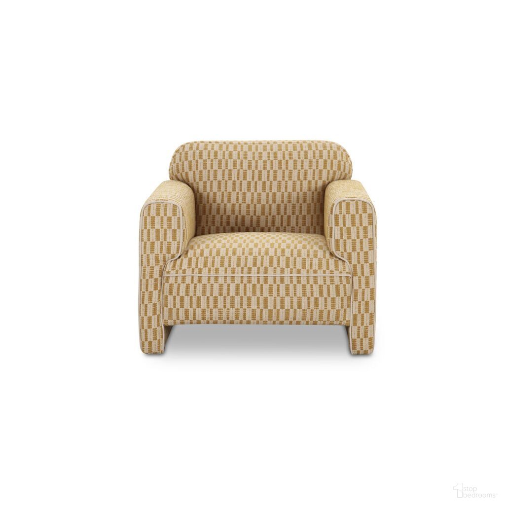 Leo Accent Chair In Chartreuse