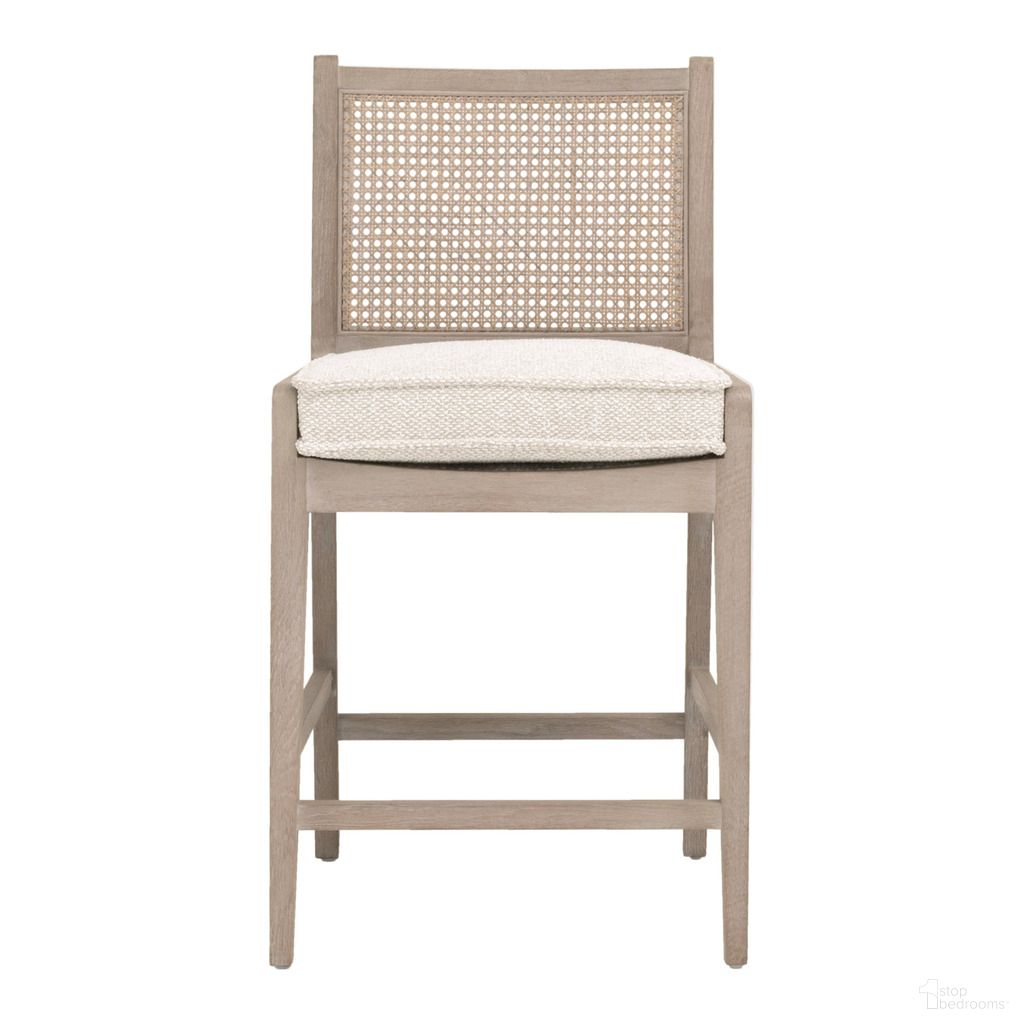 The appearance of Leone Counter Stool In Gellar Linen and Natural Gray designed by Essentials For Living in the transitional interior design. This linen/natural gray piece of furniture was selected by 1StopBedrooms from Stitch & Hand Collection to add a touch of cosiness and style into your home. Sku: 6668CS.LGLIN/NG. Material: Solid Oak.