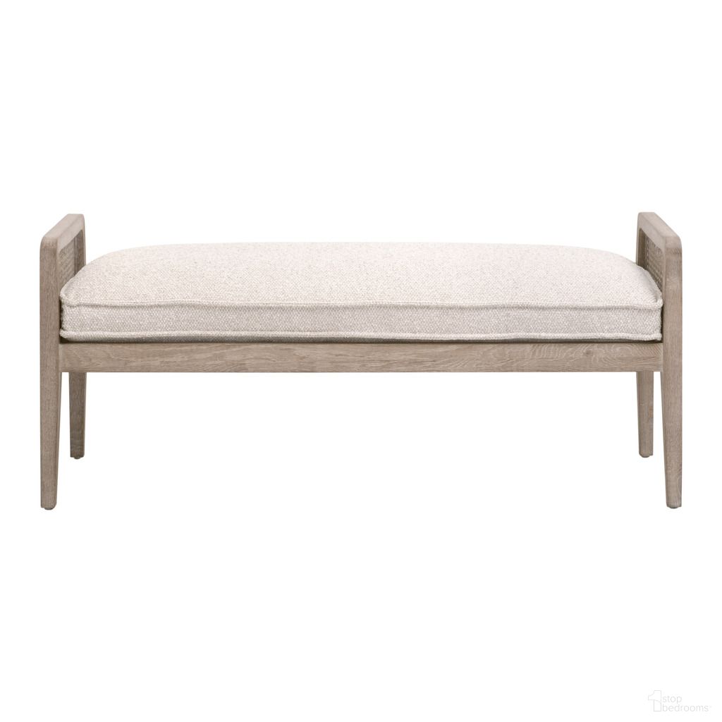 The appearance of Stitch and Hand Leone Bench In Linen and Natural Gray designed by Essentials For Living in the transitional interior design. This linen/natural gray piece of furniture was selected by 1StopBedrooms from Stitch & Hand Collection to add a touch of cosiness and style into your home. Sku: 6698.LGLIN/NG. Material: Oak Wood.