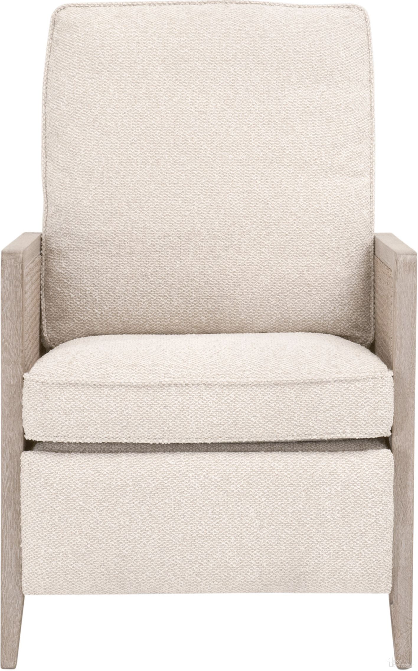 The appearance of Leone Recliner In Linen and Natural Gray designed by Essentials For Living in the transitional interior design. This linen/natural gray piece of furniture was selected by 1StopBedrooms from Stitch & Hand Collection to add a touch of cosiness and style into your home. Sku: 6696.LGLIN/NG. Material: Solid Oak.