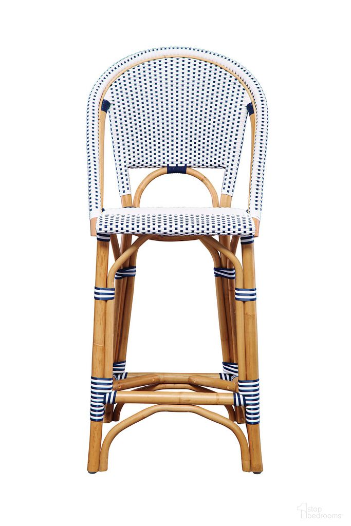 Leroy Counter Stool In Blue