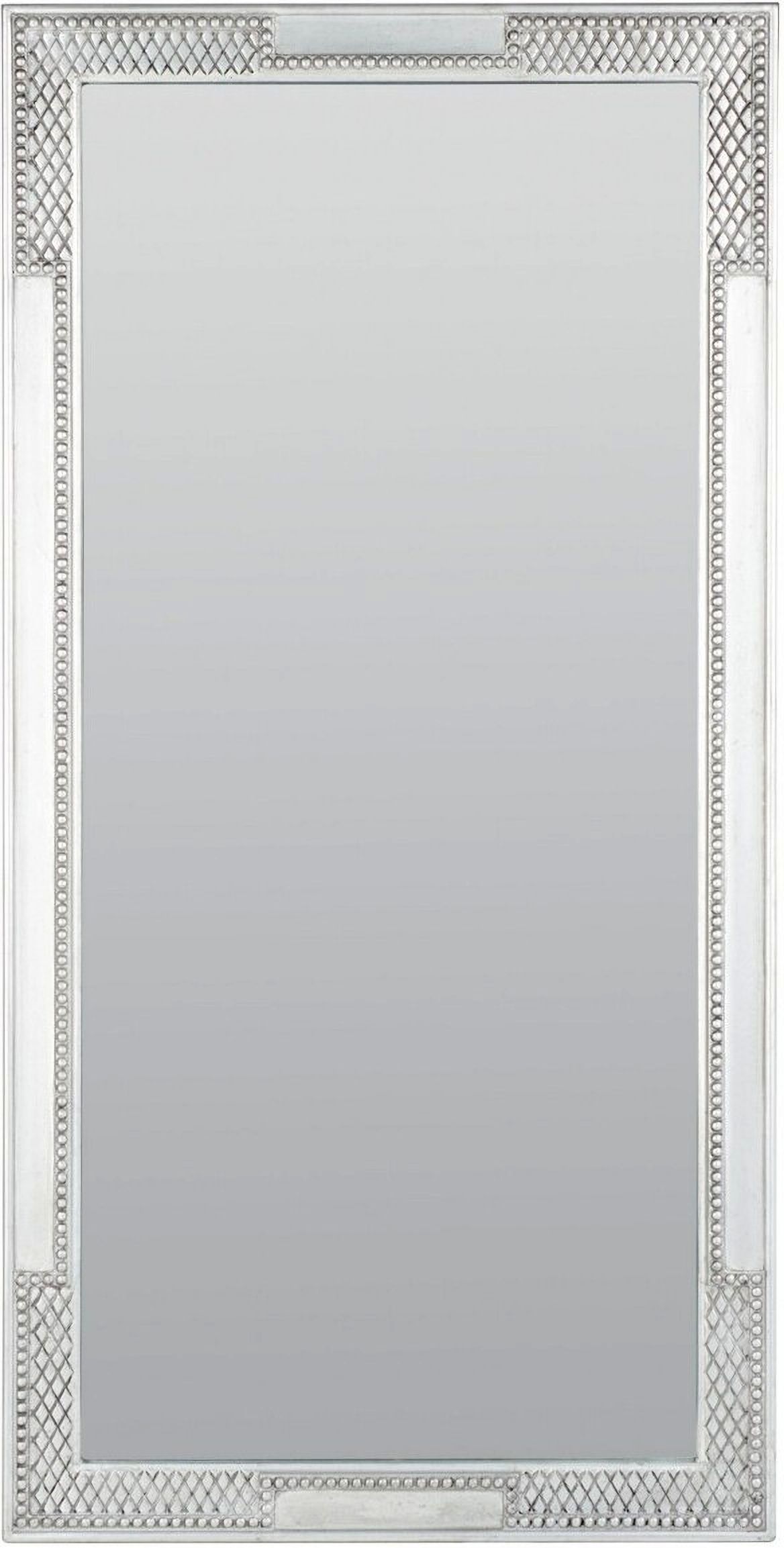 The appearance of Lerson Mirror in Silver designed by Safavieh in the modern / contemporary interior design. This silver piece of furniture was selected by 1StopBedrooms from Lerson Collection to add a touch of cosiness and style into your home. Sku: MRR5002B. Material: MDF.