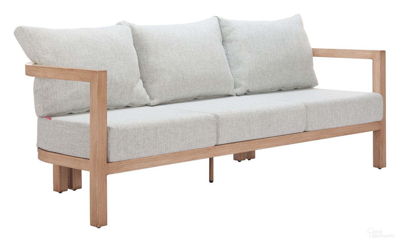 The appearance of Leto Sofa In Gray designed by Zuo Modern in the modern / contemporary interior design. This gray piece of furniture was selected by 1StopBedrooms from Leto Collection to add a touch of cosiness and style into your home. Sku: 704115. Material: Olefin.