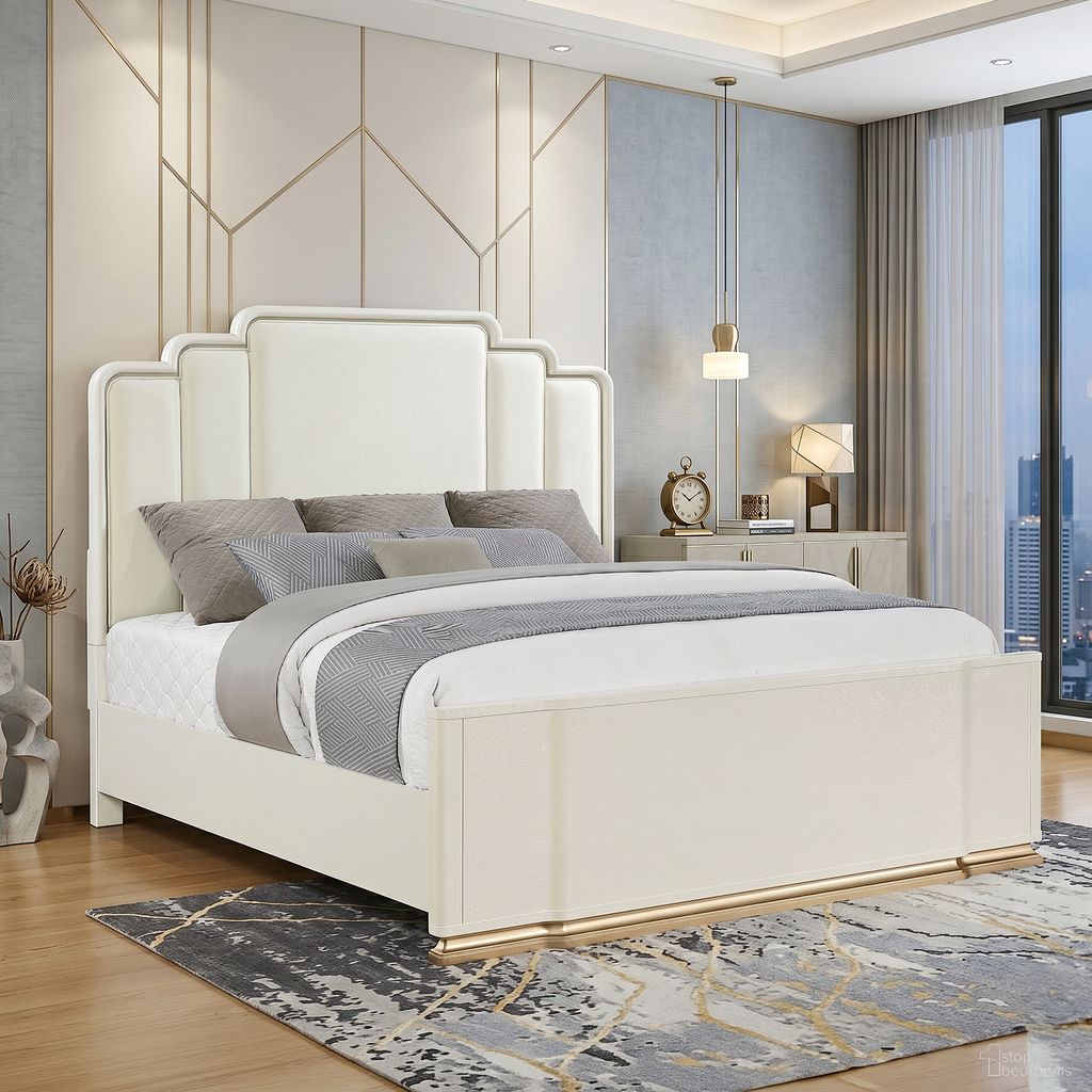Lexington King Bed In In Beige