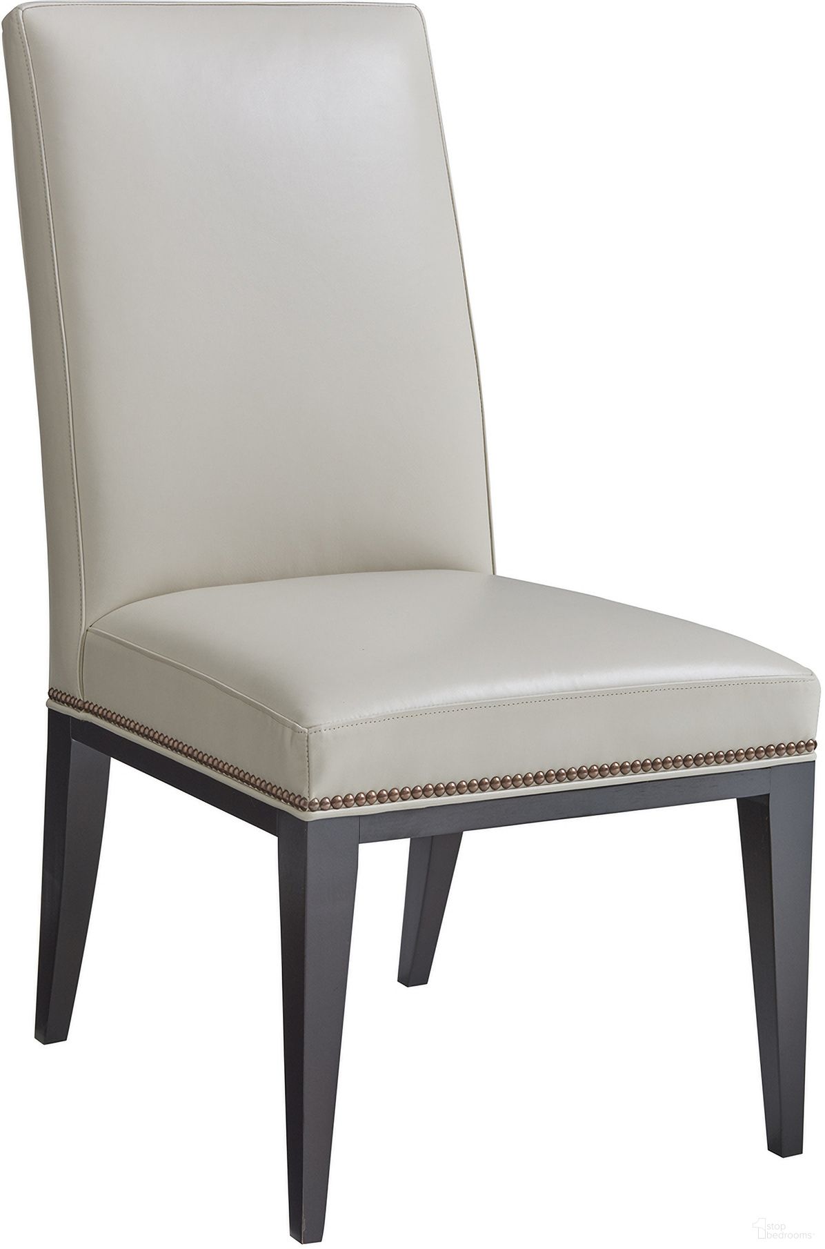 The appearance of Lexington Leather Lowell Leather Dining Chair designed by Lexington in the modern / contemporary interior design. This cream piece of furniture was selected by 1StopBedrooms from Lexington Leather Collection to add a touch of cosiness and style into your home. Sku: LL1847-12-40. Material: Leather. Chair Type: Side Chair.