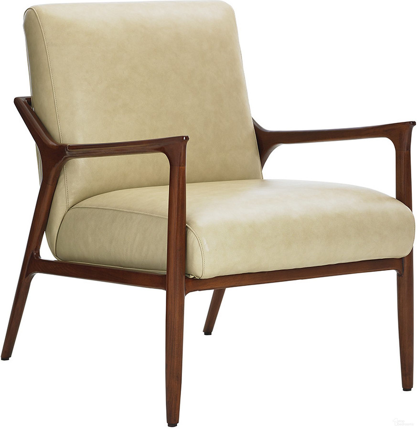 Warren Leather Chair - Thumbnail 3