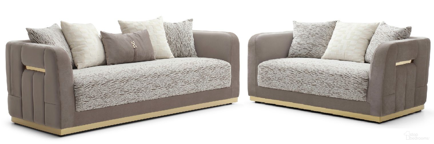The appearance of Lexington Living Room Set In Brown and Light Beige designed by Glory in the modern / contemporary interior design. This brown and light beige piece of furniture was selected by 1StopBedrooms from Lexington Collection to add a touch of cosiness and style into your home. Sku: G00280A-S;G00280A-L. Material: Wood.