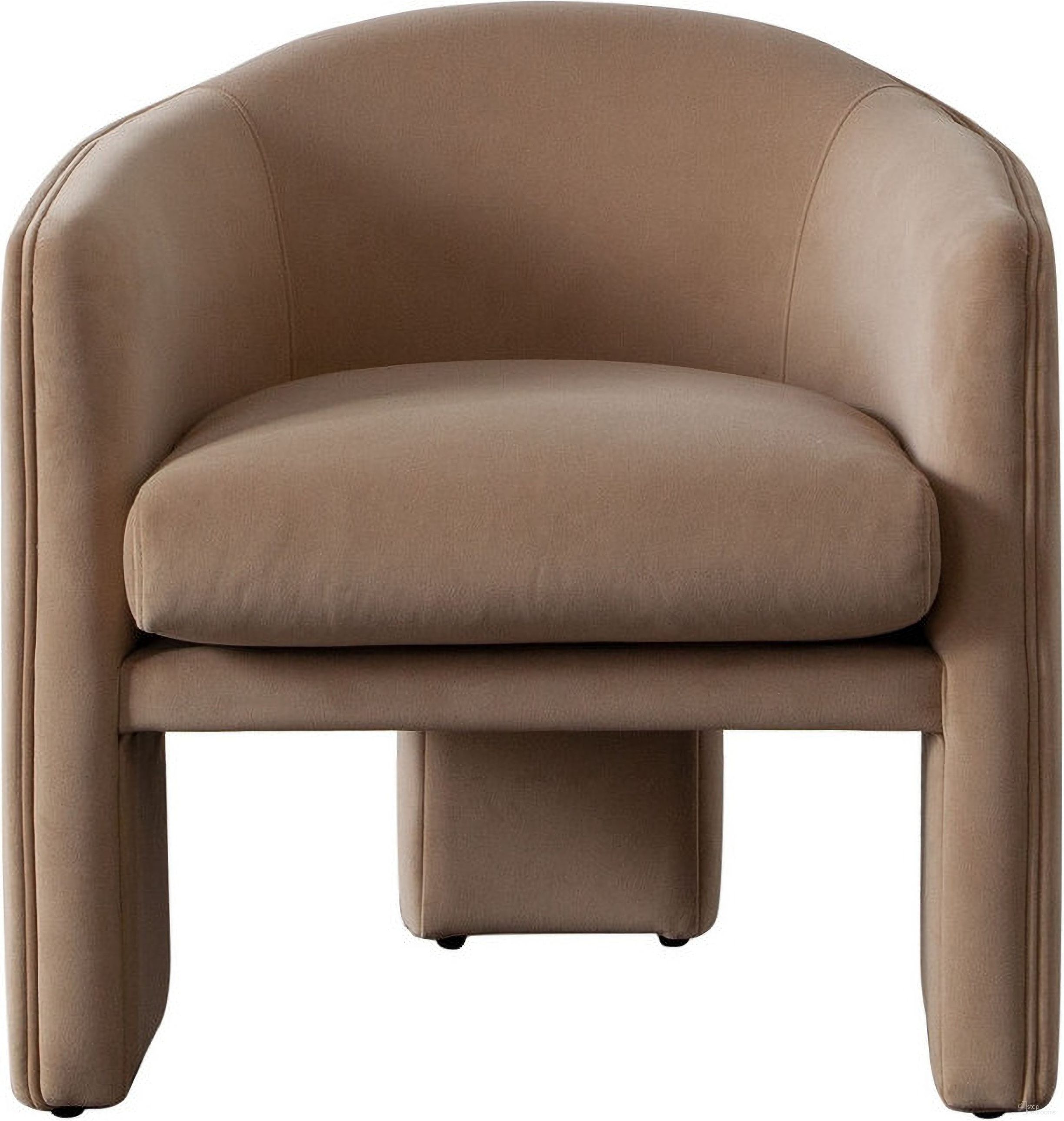The appearance of Leyah Accent Chair In Camel Performance Velvet designed by Diamond Sofa in the modern / contemporary interior design. This camel piece of furniture was selected by 1StopBedrooms from to add a touch of cosiness and style into your home. Sku: LEYAHCHCA. Material: Fabric.