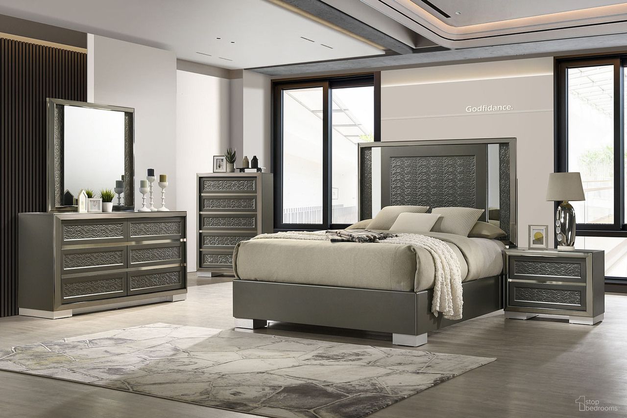 Furniture of America Leyland Bed - Thumbnail 5