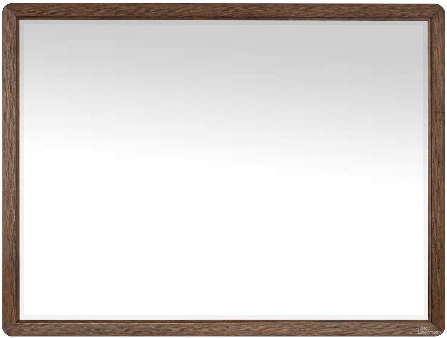 The appearance of Liam Landscape Mirror In Hearth Stone designed by Aspenhome in the transitional interior design. This hearth stone piece of furniture  was selected by 1StopBedrooms from Liam Collection to add a touch of cosiness and style into your home. Sku: I3401-463. Material: Wood.