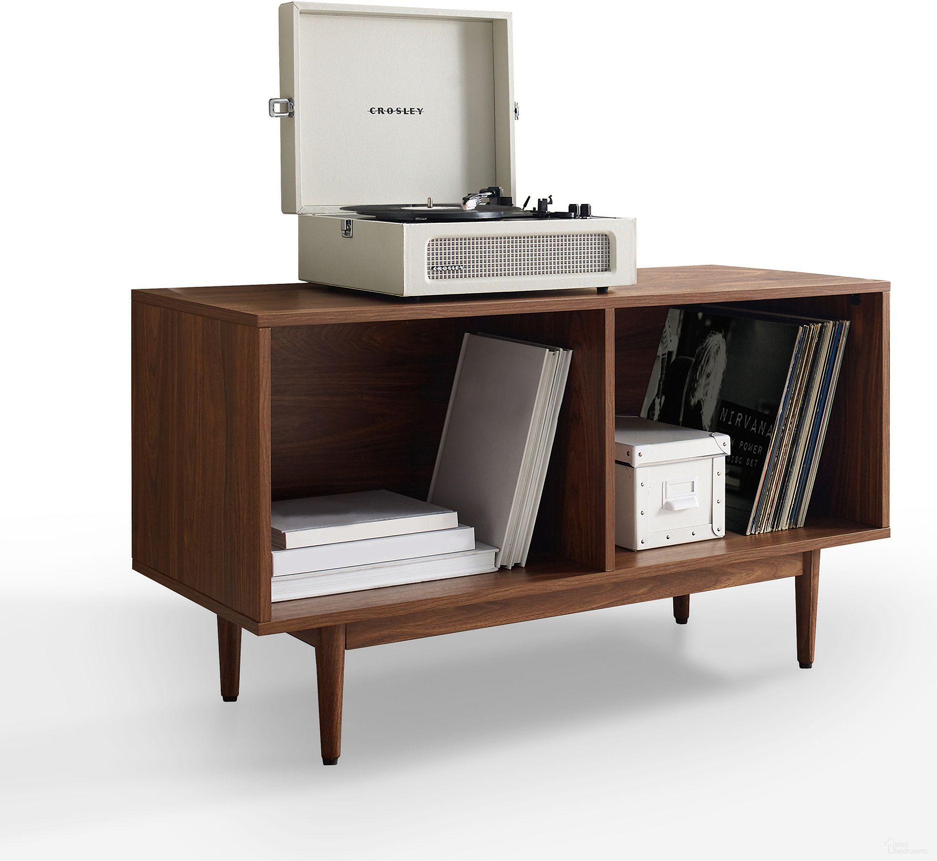Crosley Liam Record Storage Console - Thumbnail 2