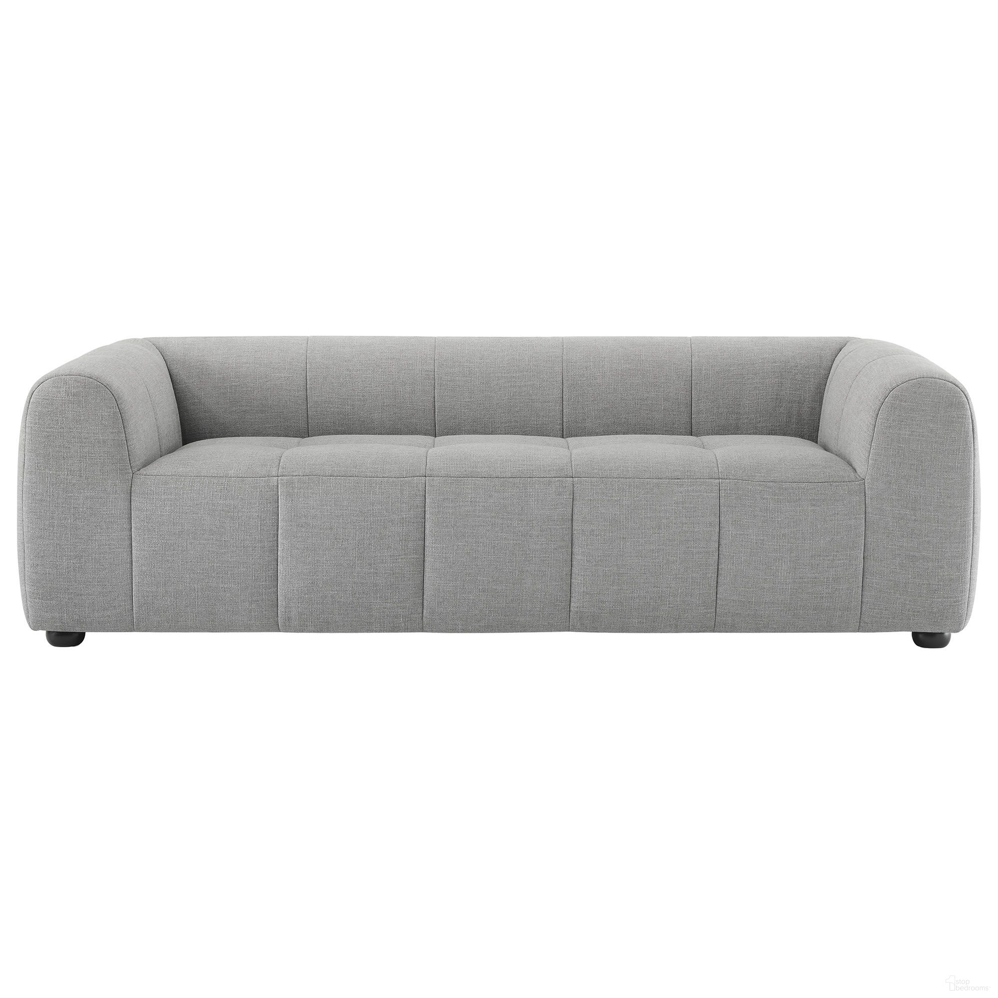The appearance of Liana Upholstered Fabric Sofa In Pewter designed by Modway in the modern / contemporary interior design. This pewter piece of furniture  was selected by 1StopBedrooms from Liana Collection to add a touch of cosiness and style into your home. Sku: EEI-6866-PEW. Material: Fabric.