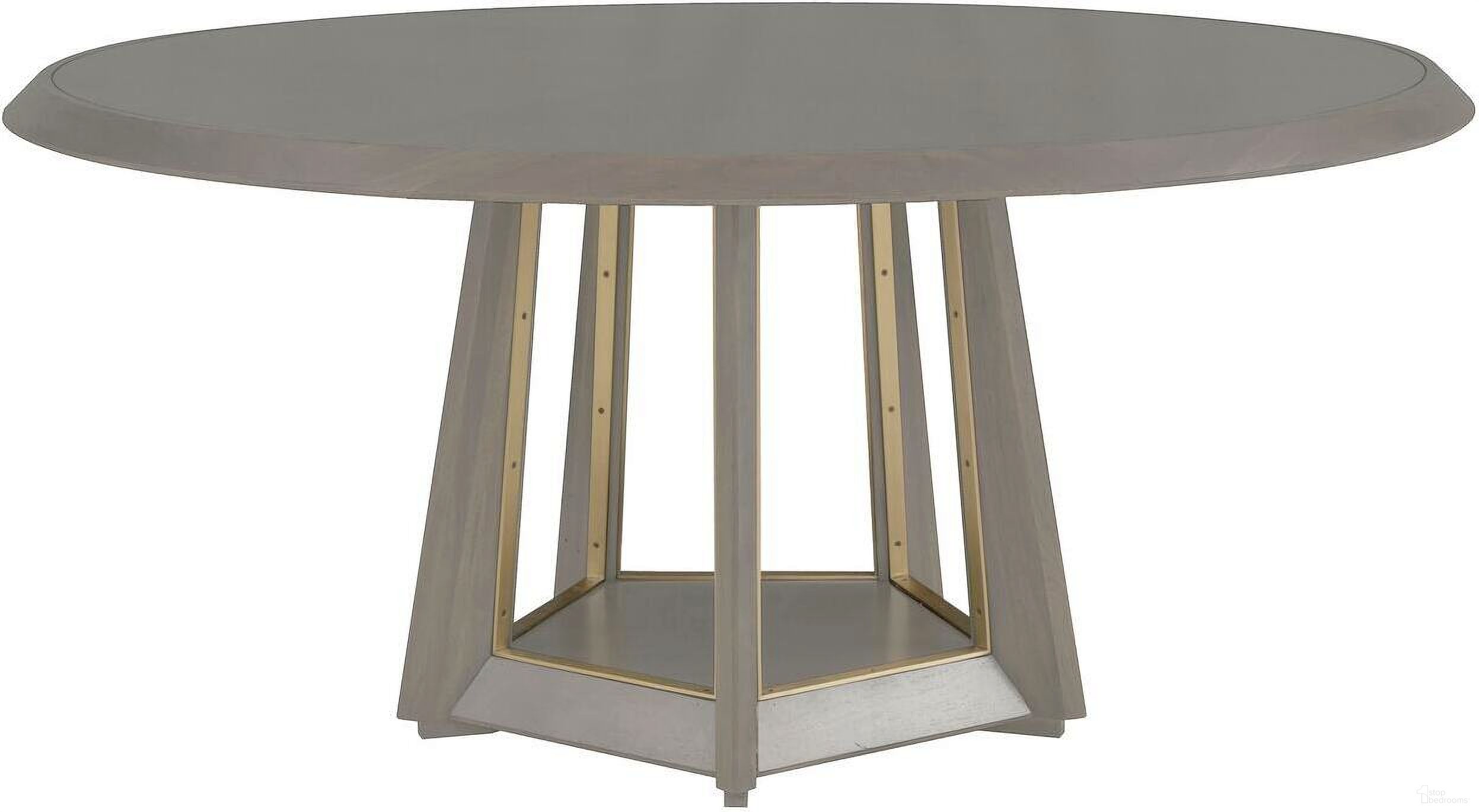 The appearance of Libby Langdon Benjamin 72 Inch Dining Table In Sheer Dove designed by Fairfield Chair in the modern / contemporary interior design. This sheer dove piece of furniture was selected by 1StopBedrooms from Libby Langdon Collection to add a touch of cosiness and style into your home. Sku: 6335-72-9. Table Base Style: Pedestal. Table Top Shape: Round. Size: 75". Material: Ash Solid.