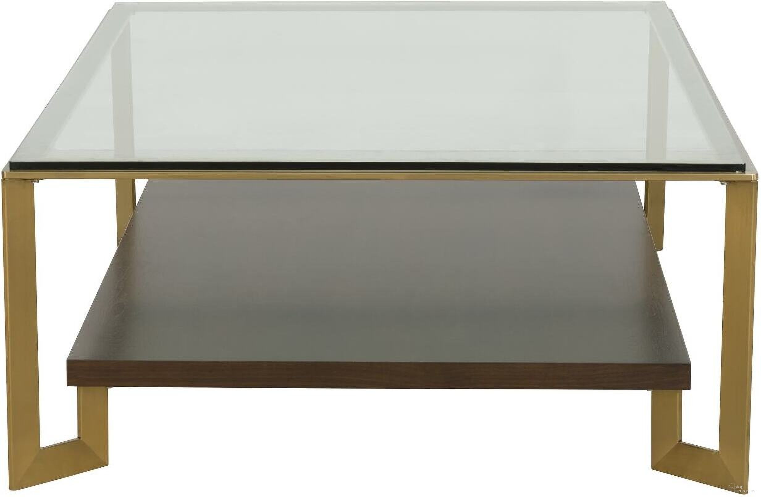 Libby Langdon Cannon Cocktail Table In Smoked Stone