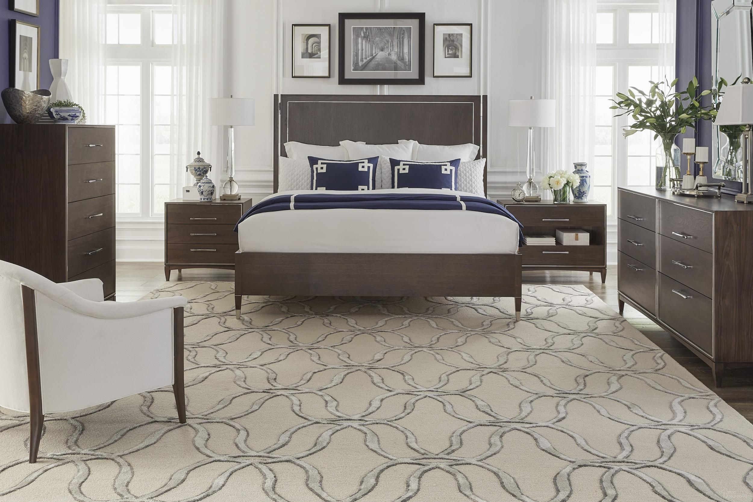 Libby Langdon Farley Bedroom Set In Smoked Stone