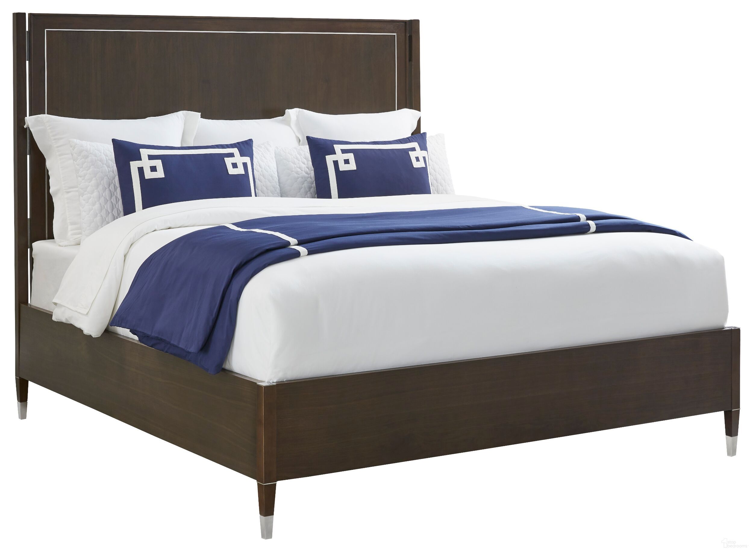Libby Langdon Farley Queen Bed In Smoked Stone
