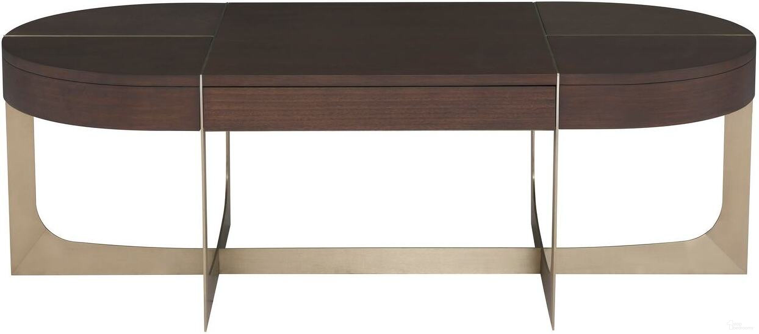 The appearance of Libby Langdon Goddard Oval Cocktail Table In Smoked Stone designed by Fairfield Chair in the modern / contemporary interior design. This smoked stone piece of furniture was selected by 1StopBedrooms from Libby Langdon Collection to add a touch of cosiness and style into your home. Sku: 6360-13. Material: Eucalyptus.