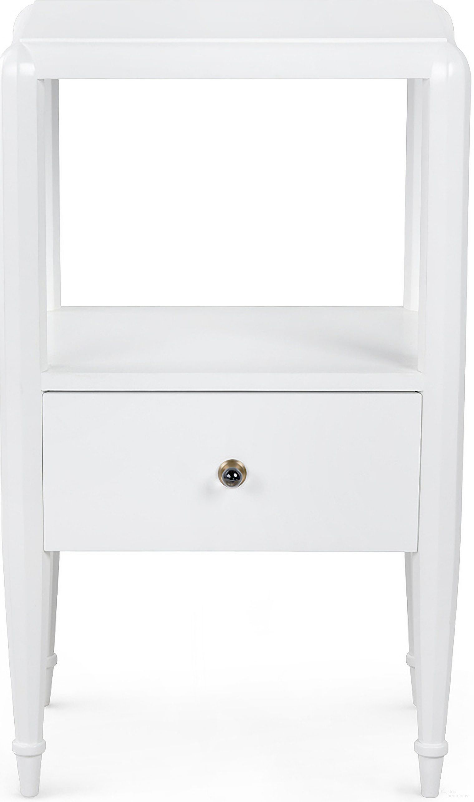 Lilian 1-Drawer End Table In Vanilla