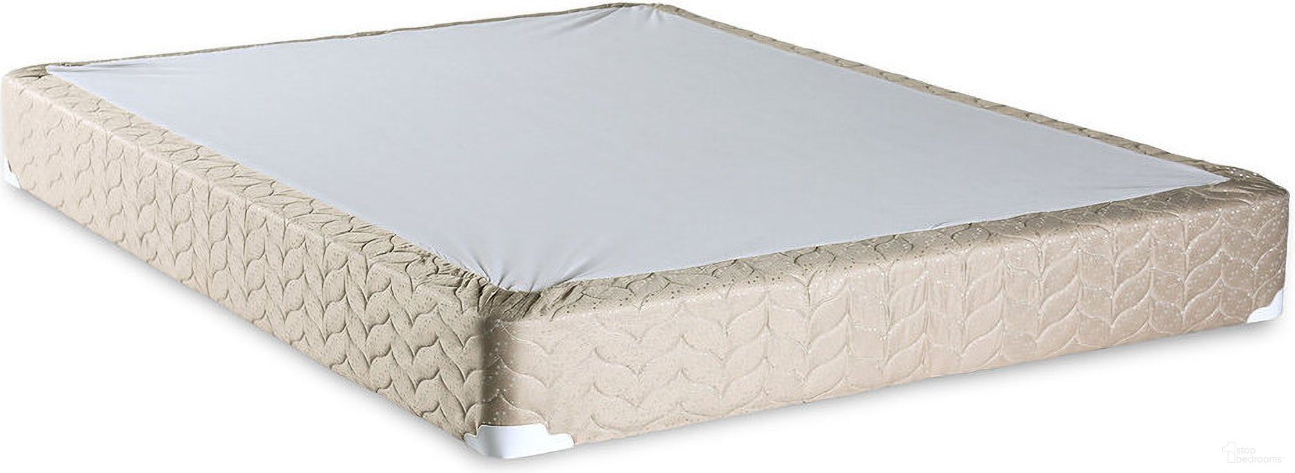 The appearance of Lilium King Foundation In White and Brown designed by Furniture of America in the modern / contemporary interior design. This white/brown piece of furniture  was selected by 1StopBedrooms from Lilium Collection to add a touch of cosiness and style into your home. Sku: DM318EK-F. Bed Size: King. Mattress Size: King. Material: Premium Suede.