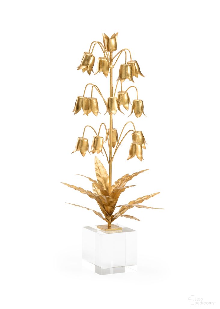 Lily Of The Valley In Clear and Gold