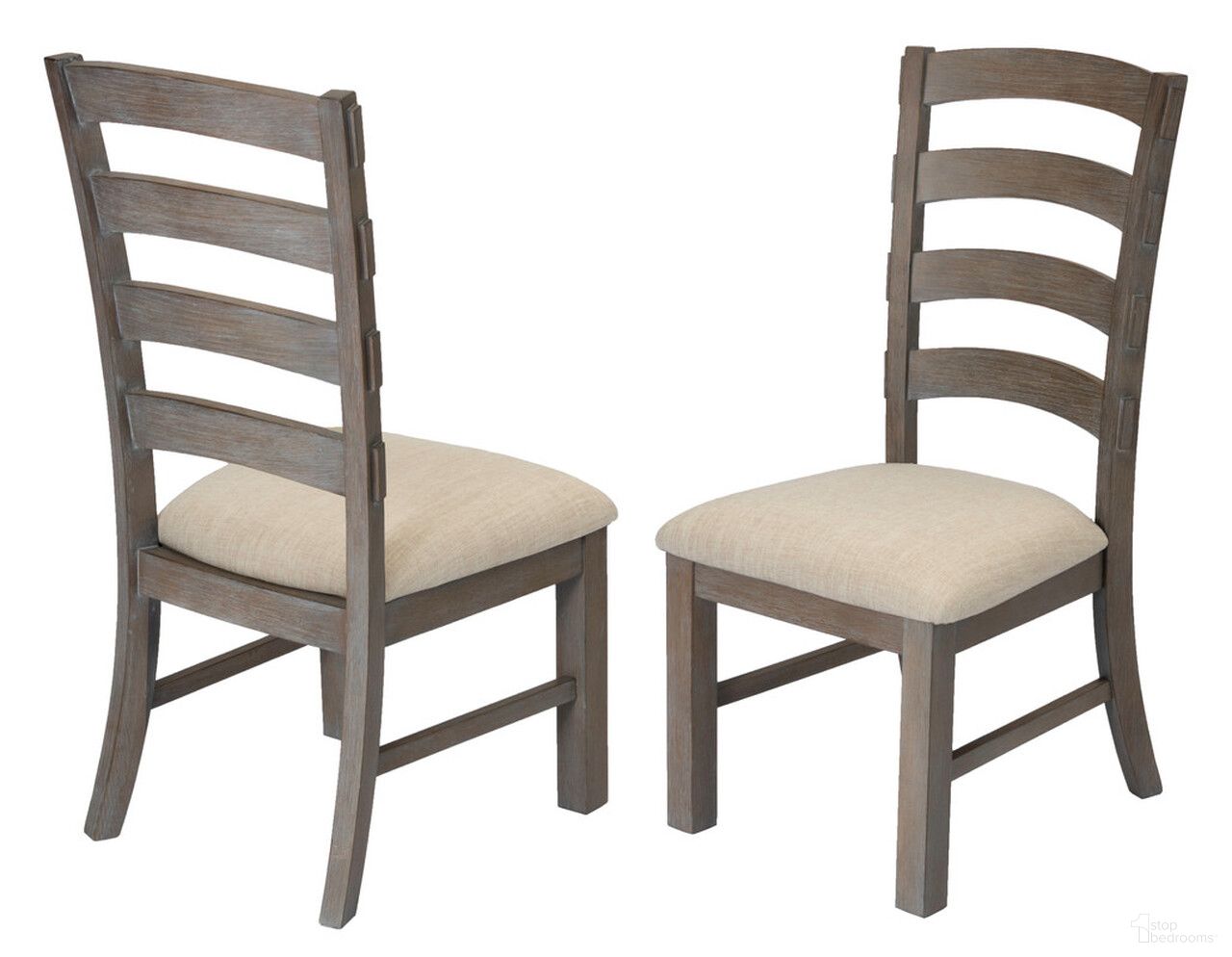 The appearance of Linda Dining Chairs Set of 2 In Beige Linen and Rustic Gray Brown Wood designed by Best Quality Furniture in the traditional interior design. This beige and rustic gray brown piece of furniture was selected by 1StopBedrooms from Linda Collection to add a touch of cosiness and style into your home. Sku: D22-SC2. Material: Wood. Chair Type: Side Chair.