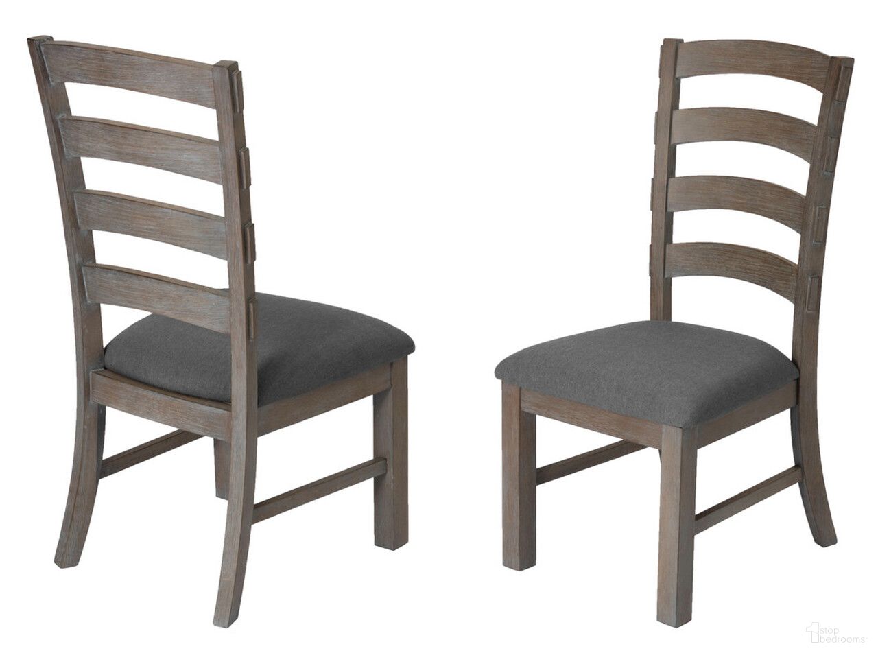 The appearance of Linda Dining Chairs Set of 2 In Gray Linen and Rustic Gray Brown Wood designed by Best Quality Furniture in the traditional interior design. This gray and rustic gray brown piece of furniture was selected by 1StopBedrooms from Linda Collection to add a touch of cosiness and style into your home. Sku: D21-SC2. Material: Linen. Chair Type: Side Chair.