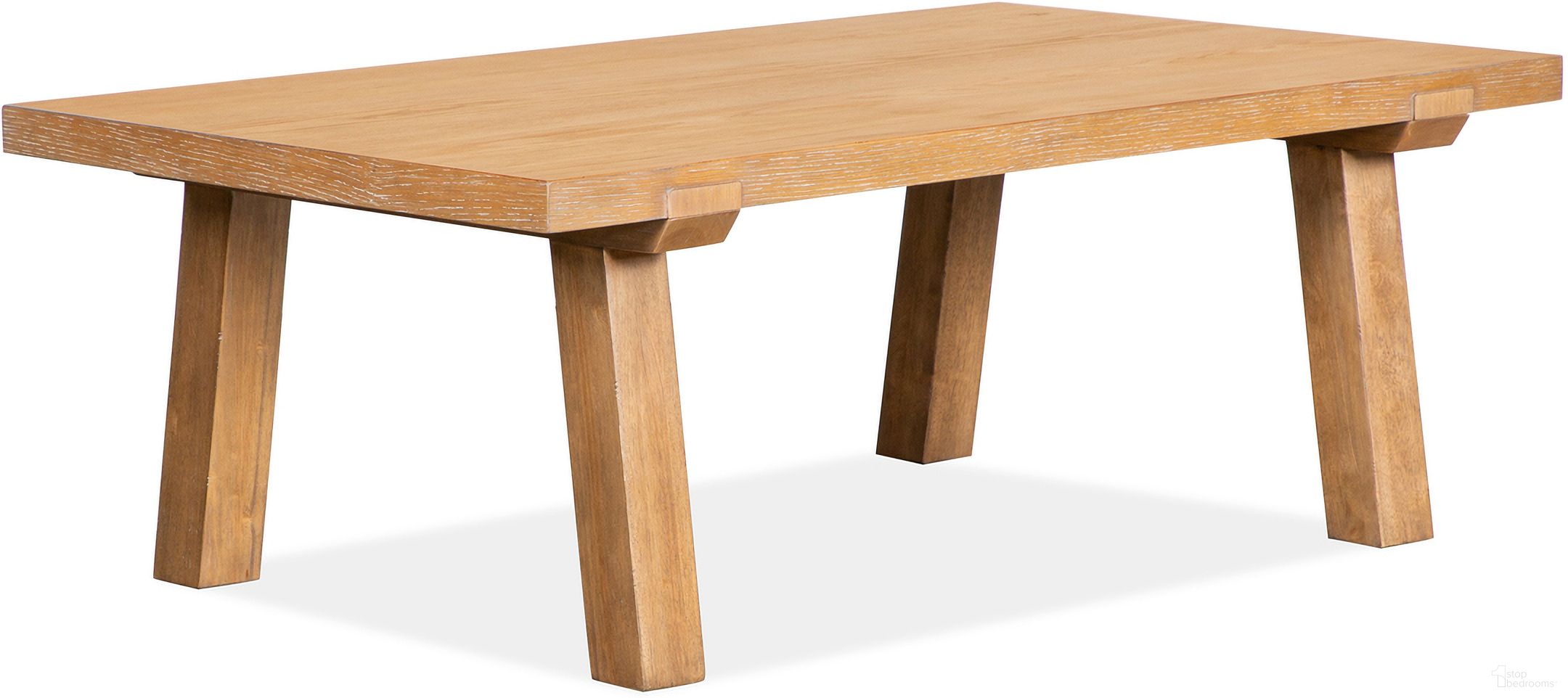 The appearance of Lindon Rectangular Cocktail Table In Wheat designed by Magnussen in the modern / contemporary interior design. This wheat piece of furniture was selected by 1StopBedrooms from Lindon Collection to add a touch of cosiness and style into your home. Sku: T5570-43. Material: Veneer.