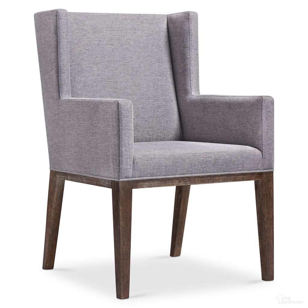 The appearance of Linea Upholstered Arm Chair in Cerused Charcoal Finish designed by Bernhardt in the modern / contemporary interior design. This cerused charcoal piece of furniture was selected by 1StopBedrooms from Linea Collection to add a touch of cosiness and style into your home. Sku: 384548B. Material: Fabric. Chair Type: Arm Chair.
