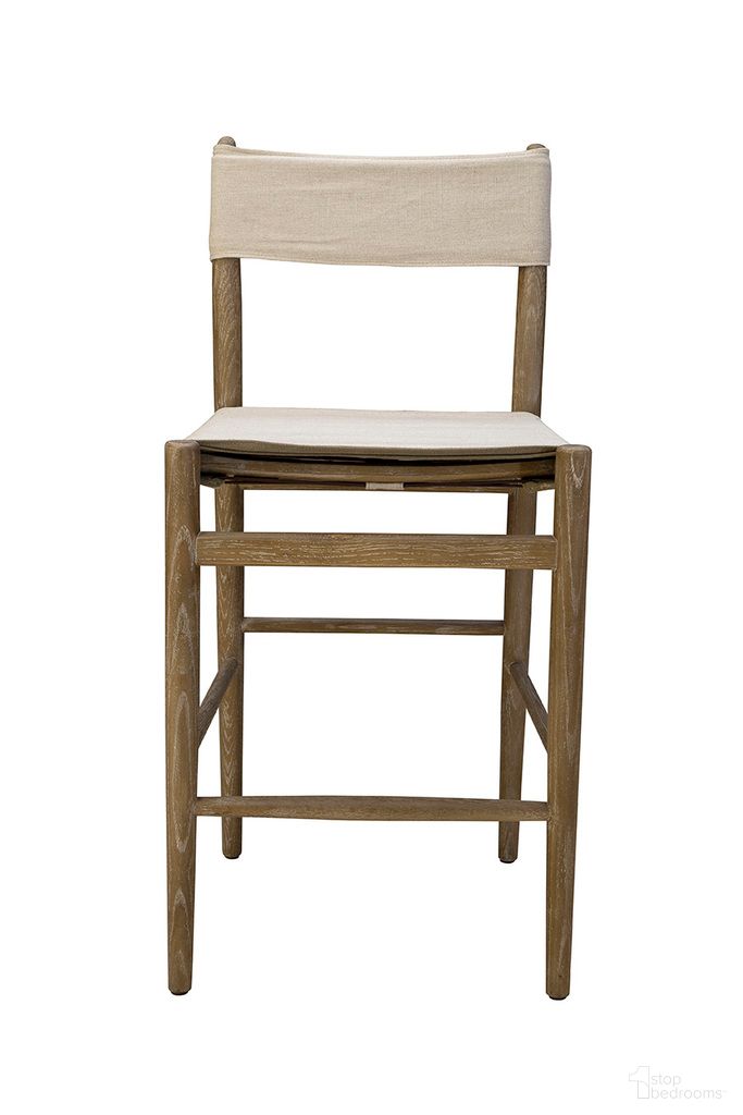 Linen Prescott Counter Stool