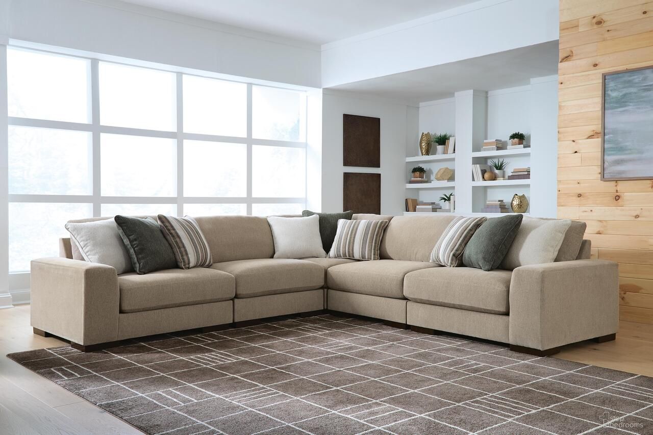 Linenhause 5-Piece Sectional In Dune