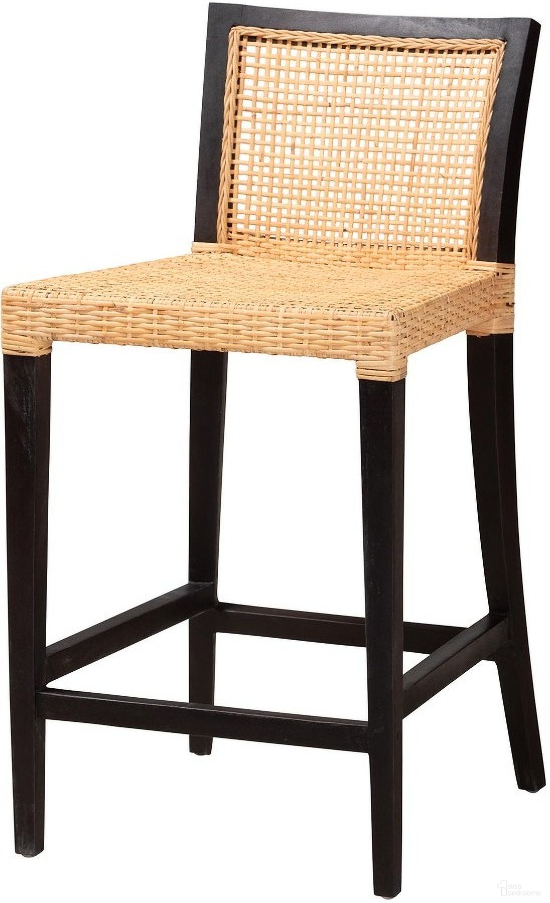 The appearance of Lingga Mahogany Wood and Natural Rattan Counter Stool In Dark Brown designed by Baxton Studio in the bohemian interior design. This dark brown piece of furniture was selected by 1StopBedrooms from Lingga Collection to add a touch of cosiness and style into your home. Sku: Lingga-Mahogany-CS. Material: Wood.