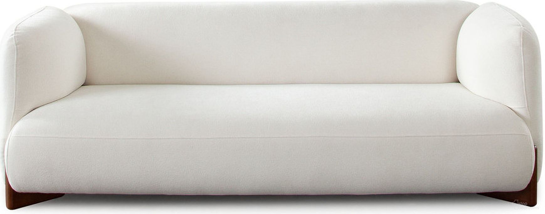 The appearance of Link Sofa In Elite Ivory Fabric with Wood Leg designed by Diamond Sofa in the modern / contemporary interior design. This ivory piece of furniture was selected by 1StopBedrooms from Link Collection to add a touch of cosiness and style into your home. Sku: LINKSOIV. Material: Fabric.