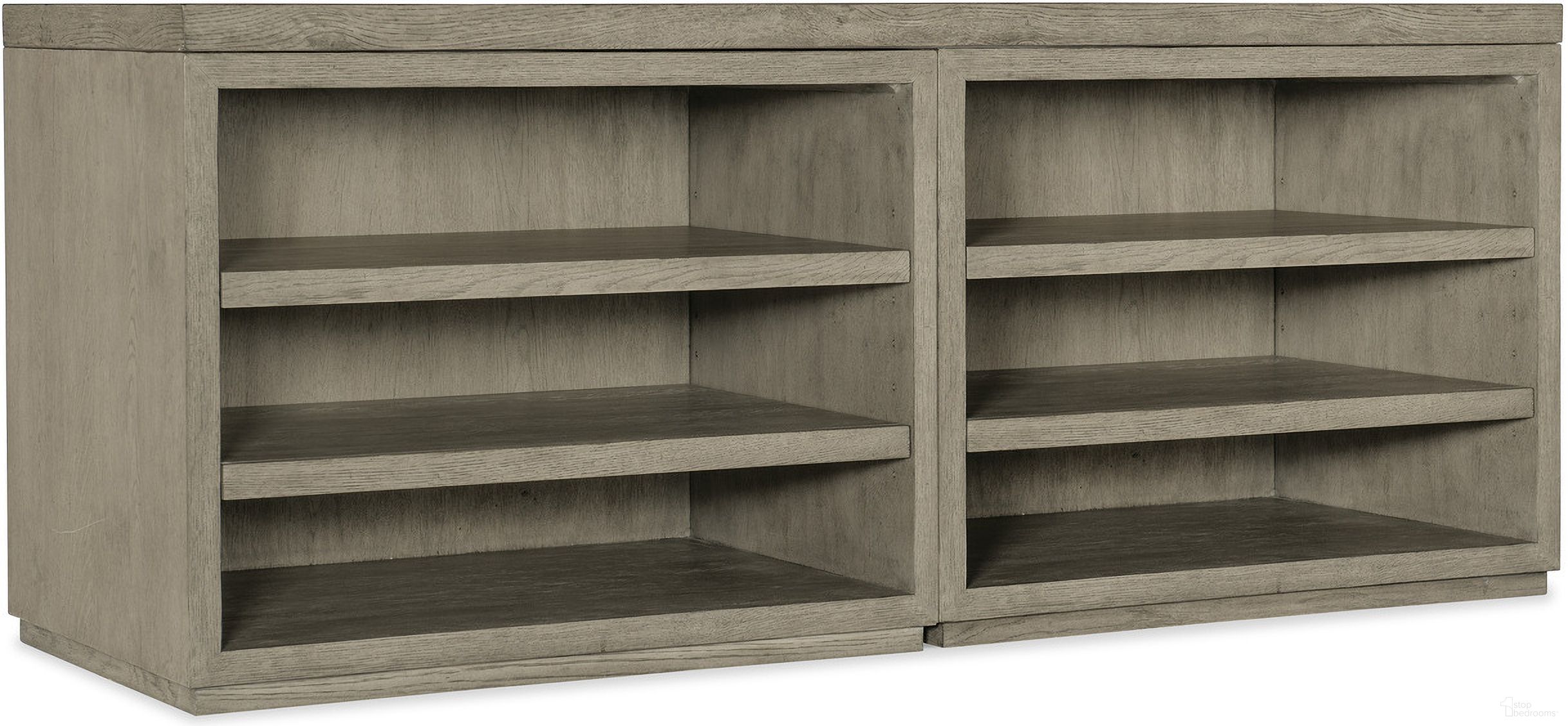 The appearance of Linville Falls 72 Inch Credenza With Two Open Desk Cabinets designed by Hooker in the transitional interior design. This medium wood piece of furniture was selected by 1StopBedrooms from Linville Falls Collection to add a touch of cosiness and style into your home. Sku: 6150-10072-85;6150-10413-85;6150-10413-85. Material: Oak Veneer.