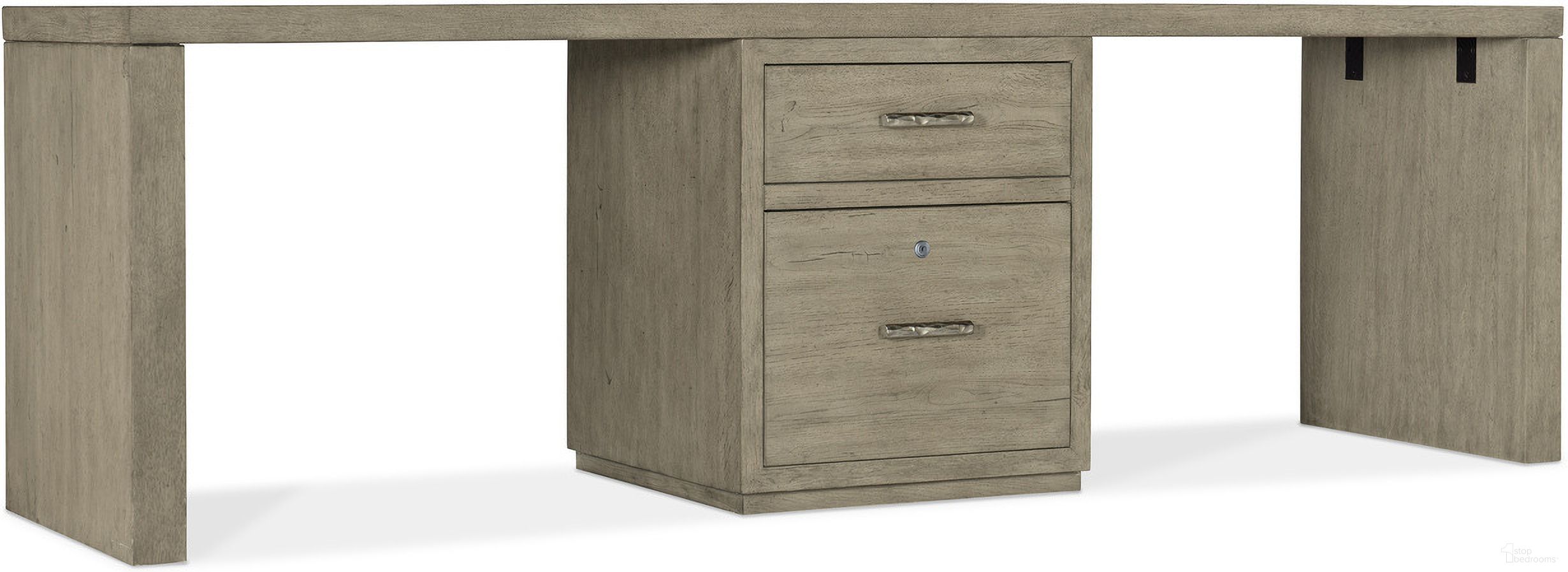 Linville Falls 96 Inch Desk With One Centered File