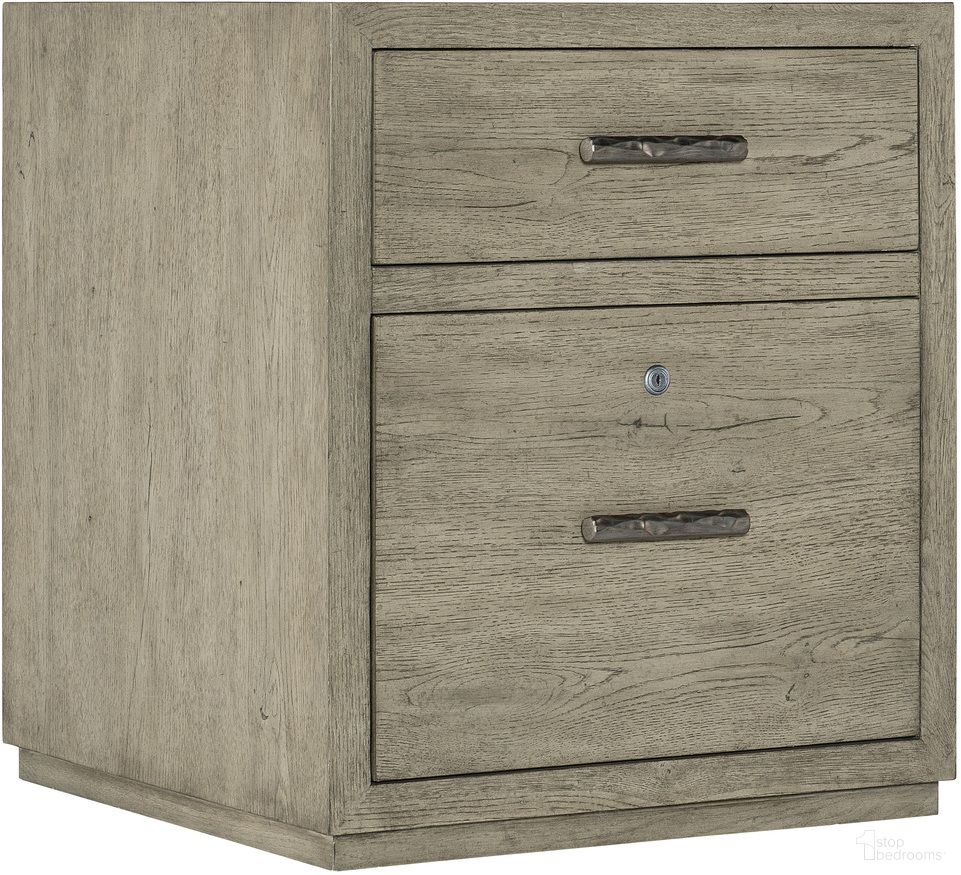 The appearance of Linville Falls File Cabinet designed by Hooker in the transitional interior design. This medium wood piece of furniture was selected by 1StopBedrooms from Linville Falls Collection to add a touch of cosiness and style into your home. Sku: 6150-10416-85. Material: Oak Veneer.